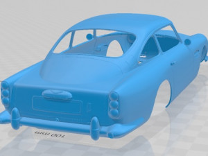 Aston Martin DB5 Printable Body Car Modelo de impresión 3D
