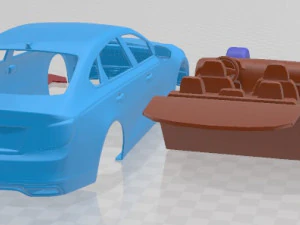 Kia K900 2019 Printable Car 3D Print Model