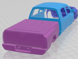 Dodge Ram 2500 Printable Body Car 3D Print Model