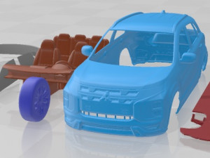 Mitsubishi ASX Outlander Sport 2020 Printable Car 3D Print Model