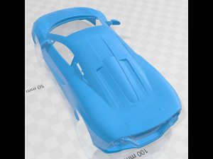 ATS GT 2021 Printable Body Car 3D Print Model
