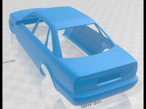 Audi 100 C4 Sedan 1991 Printable Body Car 3D Print Model
