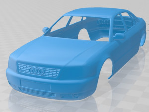 Audi A8 D2 1999 Printable Body Car Modelo de impresión 3D
