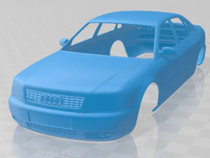 Audi A8 D2 1999 Printable Body Car 3D Print Model