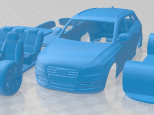 Audi SQ5 2013 Printable Car 3D-printmodel
