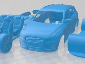 아우디 SQ5 2013 인쇄용 자동차 3D 프린트 모델