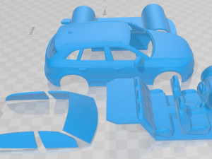 Audi SQ5 2013 Printable Car 3D Print Model