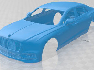 Bentley Flying Spur 2020 Printable Body Car 3D Print Model