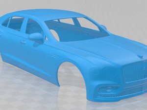 Bentley Flying Spur 2020 Printable Body Car Modelo de Impressão 3D