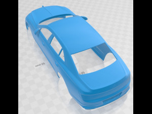 Bentley Flying Spur 2020 Printable Body Car Modelo de Impressão 3D