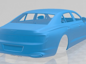 Bentley Flying Spur 2020 Printable Body Car Modelo de Impressão 3D