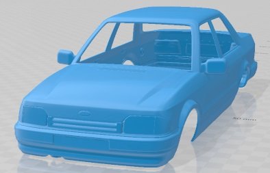 Orion 1986 Printable Body Car Modelo de impresión 3D .c4d .max .obj .3ds .fbx .stl .blend 