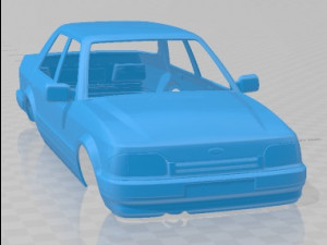 Orion 1986 Printable Body Car Modelo de impresión 3D