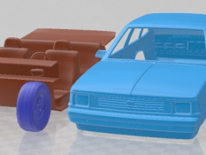 Chevrolet Citation 1980 Printable Car 3Dプリントモデル
