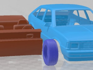 Chevrolet Citation 1980 Printable Car 3D Принт Модель