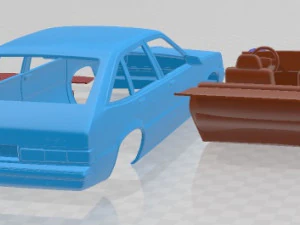 Chevrolet Citation 1980 Printable Car 3D Print Model