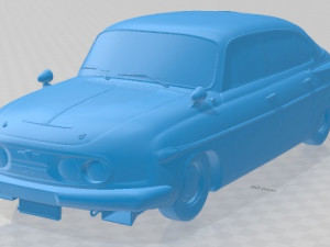 Tatra 603 2 B5 Marathon Printable Car 3Dプリントモデル