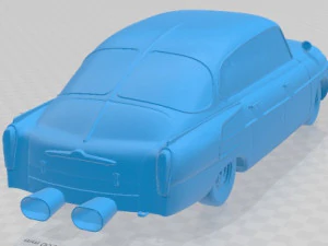 Tatra 603 2 B5 Marathon Printable Car 3D Print Model