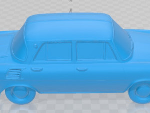 Skoda 1000 MB 1964 Printable Car 3D 프린트 모델