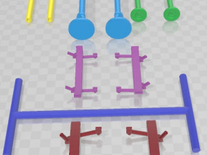 Universal Axles Pack 1 Printables Modelo de impresión 3D