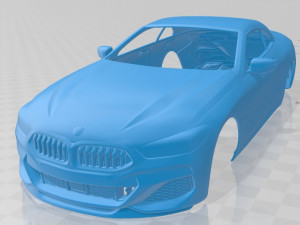 8 Series G14 Convertible M850i 2019 Printable Body Car Modelo de impresión 3D