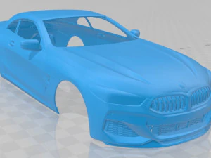 8 Series G14 Convertible M850i 2019 Printable Body Car 3D Print Model