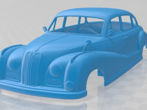 501 Saloon 1952 Printable Body Car 3D प्रिंट मॉडल