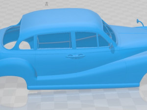 501 Saloon 1952 Printable Body Car Model do druku 3D