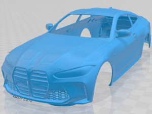 M4 G82 2021 Printable Body Car 3D Принт Модель