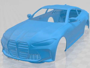 M4 G82 2021 Printable Body Car 3D Print Model