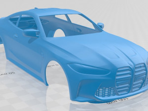 M4 G82 2021 Printable Body Car 3D-Druckmodell