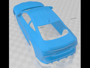 M4 G82 2021 Printable Body Car 3D Print Model