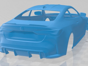 M4 G82 2021 Printable Body Car 3D-Druckmodell