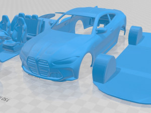 M4 G82 2021 Printable Car Modelo de impresión 3D