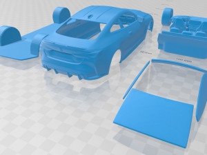 M4 G82 2021 Printable Car 3D-printmodel