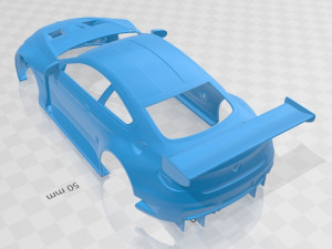 M6 GT3 2016 Printable Body Car Modelo de impresión 3D