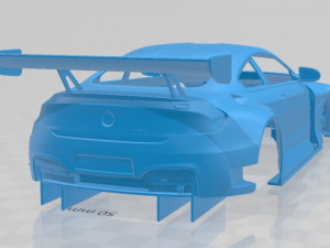 M6 GT3 2016 Printable Body Car Modelo de impresión 3D