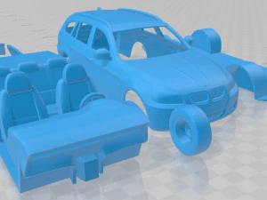 Series 3 E91 Estate 2006-2011 Printable Car 3D Print Model