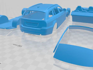 Series 3 E91 Estate 2006-2011 Printable Car 3D Print Model