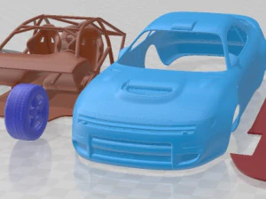 Carro para imprimir Toyota Celica WRC Carlos Sainz 1991 Modelo de Impressão 3D