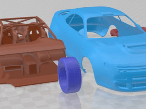 Toyota Celica WRC Carlos Sainz 1991 Printable Car 3D-printmodel