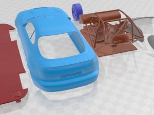 Toyota Celica WRC Carlos Sainz 1991 Printable Car 3D Print Model