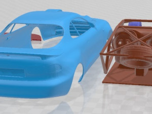 Toyota Celica WRC Carlos Sainz 1991 Printable Car 3D-printmodel
