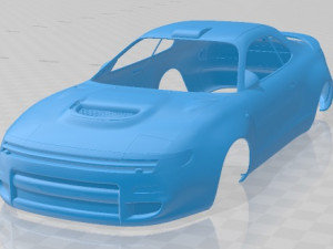Toyota Celica WRC Carlos Sainz 1991 Printable Body Car 3D Print Model