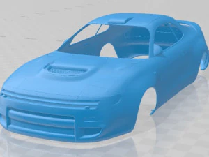 टोयोटा सेलिका डब्लूआरसी कार्लोस सैन्ज़ 1991 प्रिंट करने योग्य बॉडी कार 3D प्रिंट मॉडल