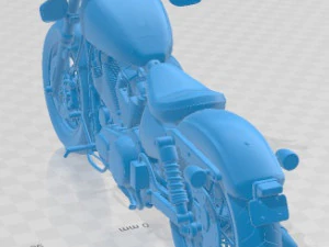 Harley Davidson Sportster Forty Eight 2015 Printable Motorbike 3D Print Model