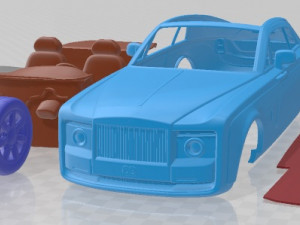 Sweptail 2017 Printable Car 3D Print Model