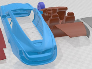Sweptail 2017 Printable Car 3D printmodel