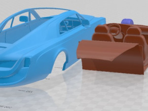 Sweptail 2017 Printable Car 3D printmodel