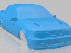 Sierra RS Cosworth Club Printable Body Car 3D 프린트 모델